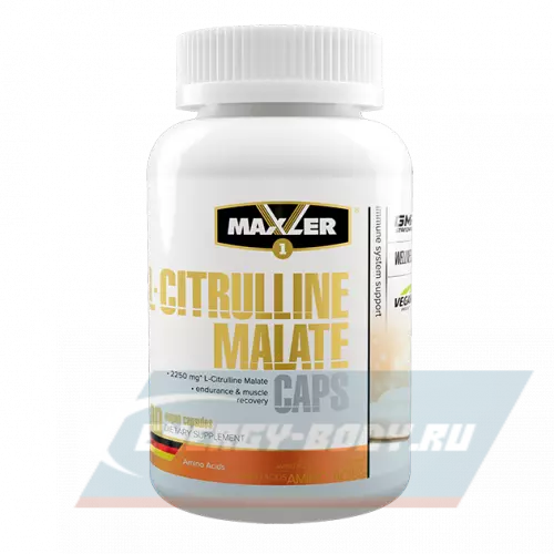 Аминокислотны MAXLER L-Citrulline Malate 90 vegan caps 90 Вегетарианские капсулы