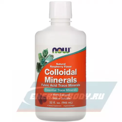  NOW FOODS Colloidal Minerals 946 мл 946 мл