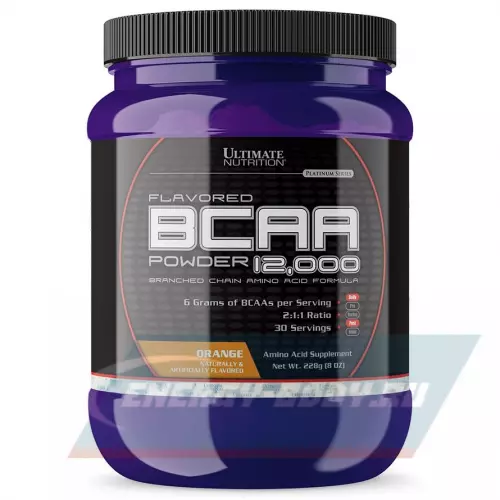 ВСАА Ultimate Nutrition Flavored BCAA 12000 Powder 2:1:1 Апельсин, 228 г