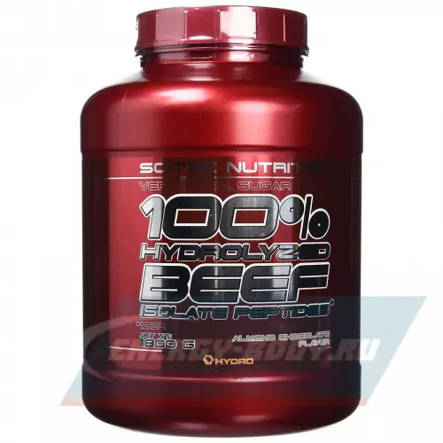  Scitec Nutrition 100% Hydrolyzed Beef Isolate Peptides Фундук - Шоколад, 1800 г
