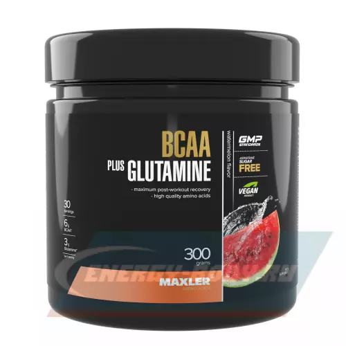 ВСАА MAXLER BCAA + Glutamine 300 g 2:1:1 Арбуз, 300 г