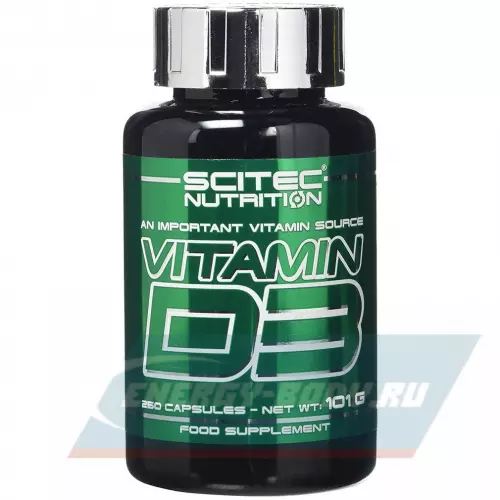  Scitec Nutrition Vitamin D3 250 капсул