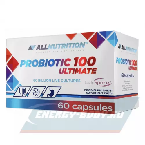  All Nutrition PROBIOTIC 100 ULTIMATE 60 капсул