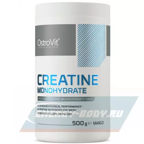  OstroVit Creatine Monohydrate Манго, 500 г
