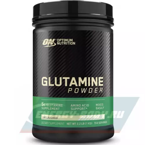 Глютамин OPTIMUM NUTRITION Glutamine Powder Нейтральный, 1000 г