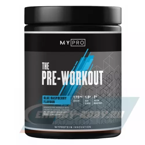 Предтерник Myprotein THE Pre Workout Голубая малина, 465 г