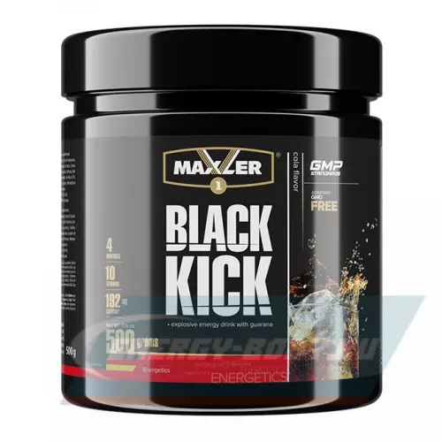 Энергетик MAXLER Black Kick Кола, 500 г