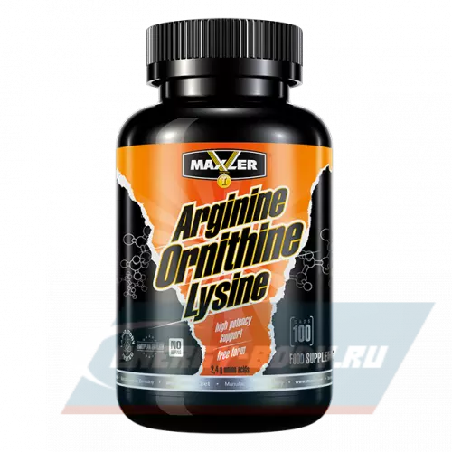  MAXLER Arginine Ornithine Lysine Нейтральный, 100 капсул