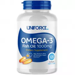 Uniforce Omega-3 1000 mg Omega 3, Жирные кислоты