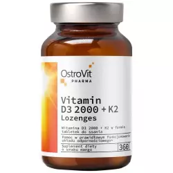 OstroVit Vitamin D3 2000 + K2 Lozenges Витамин D