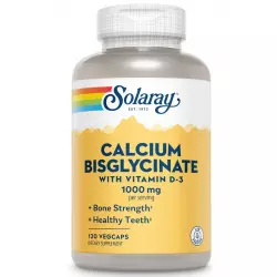 Solaray Calcium Bisglycinate (with D-3) 1000 mg Минералы раздельные