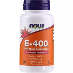 NOW Natural E-400 Витамин Е
