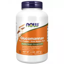 NOW FOODS Glucomannan Pure Powder Экстракты