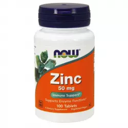 NOW Zinc Gluconate 50 mg Цинк