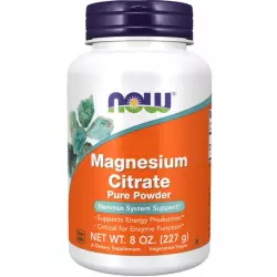 NOW FOODS Magnesium Citrate Powder 8 oz (227 g) Магний