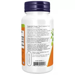 NOW FOODS American Ginseng Extract Экстракты