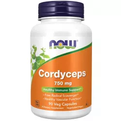 NOW FOODS Cordyceps 750 mg Экстракты