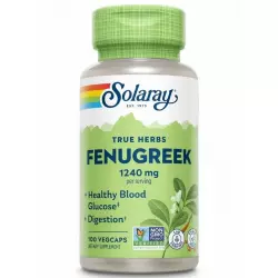 Solaray Fenugreek Seed 620 mg Антиоксиданты, Q10