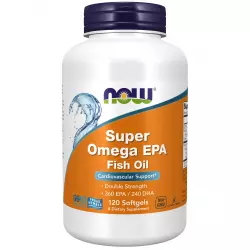 NOW FOODS Super Omega EPA Omega 3, Жирные кислоты
