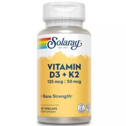 Solaray Vitamin D3 + K2 Витамин D