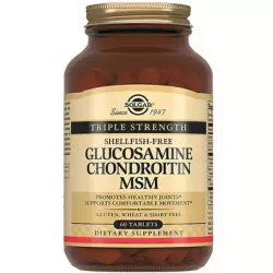 Solgar Glucosamine Chondroitin MSM Суставы, связки