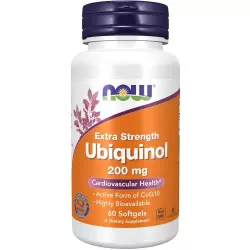 NOW FOODS Ubiquinol 200 mg Антиоксиданты, Q10