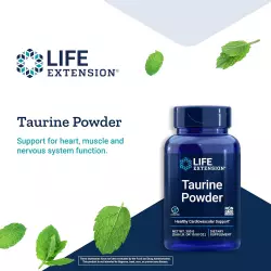 Life Extension Taurine Powder Аминокислоты раздельные
