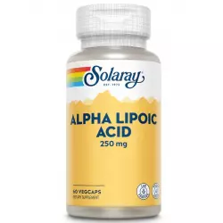 Solaray Alpha Lipoic Acid 250 mg Антиоксиданты, Q10