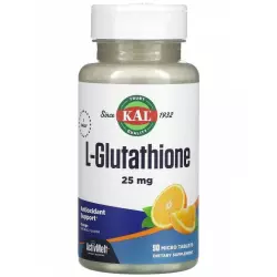 KAL L-Glutathione ActivMelt 25 mg Антиоксиданты, Q10