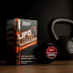 NUTREX Lipo-6 Black Thyrolean Ultra Concentrate, Thyroid & Metabolic Витаминный комплекс