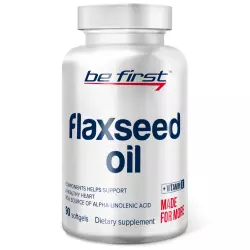 Be First Flaxseed Oil Omega 3, Жирные кислоты