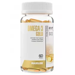 MAXLER (USA) Omega-3 Gold (USA) Omega 3, Жирные кислоты