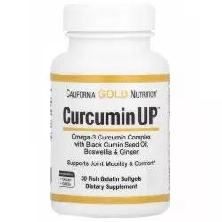 California Gold Nutrition Curcumin UP Omega 3, Жирные кислоты