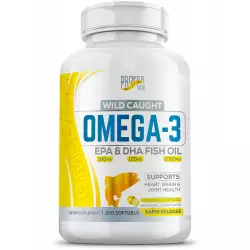 Proper Vit Wild Caught Omega 3 Fish oil 1000mg Lemon Flavor EPA 180mg DHA 120mg Omega 3, Жирные кислоты