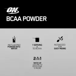 OPTIMUM NUTRITION BCAA 5000 Powder 2:1:1 ВСАА