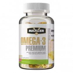 MAXLER (USA) Omega-3 Premium (USA) Omega 3, Жирные кислоты