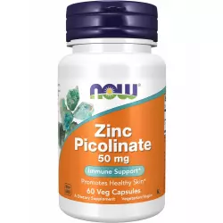 NOW FOODS Zinc Picolinate 50 mg Цинк