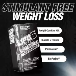 NUTREX LIPO-6 BLACK STIM-FREE (Paradoxine) Контроль веса