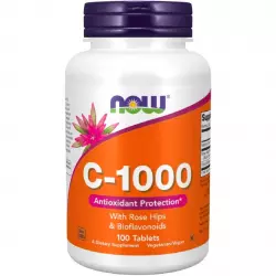 NOW C-1000 with Rose Hips and Bioflavonoids Витамин С