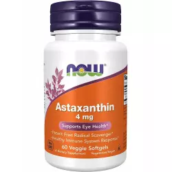 NOW FOODS Astaxanthin 4 mg Антиоксиданты, Q10