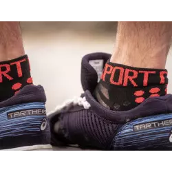 Compressport Носки Run Ultralight Low v3 Черный Компрессионные носки