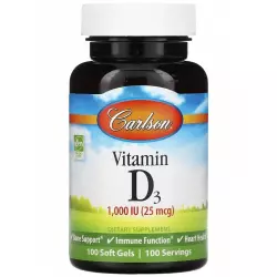 Carlson Labs Vit D3 1000IU (25mcg) Витамин D