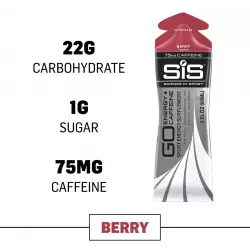SCIENCE IN SPORT (SiS) GO Isotonic Energy 75mg caffeine Гели энергетические