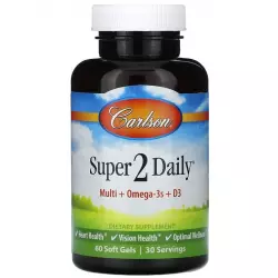 Carlson Labs Super-2-Daily Витаминный комплекс