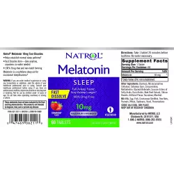 Natrol Melatonin 10 mg Для сна & Melatonin