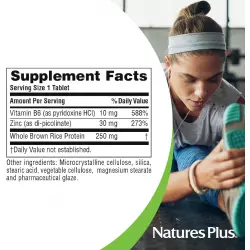 NaturesPlus ZINC PICOLINATE 30 mg + Vit B6 10 mg Цинк