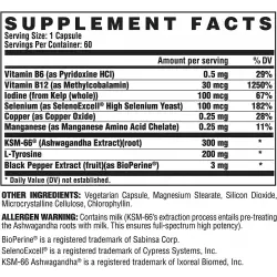 NUTREX Lipo-6 Black Thyrolean Ultra Concentrate, Thyroid & Metabolic Витаминный комплекс