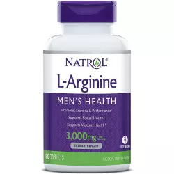 Natrol L-Arginine 3000 мг Arginine / AAKG / Цитрулин
