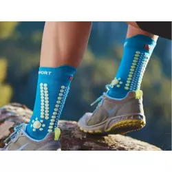 Compressport Носки V4 Trail Enamel Paradise Green Компрессионные носки