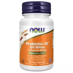 NOW FOODS Probiotic-10 100 Billion Для иммунитета